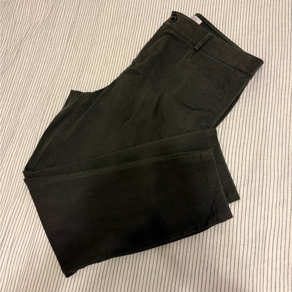 LOFT Women's Dark Green Skinny Pants